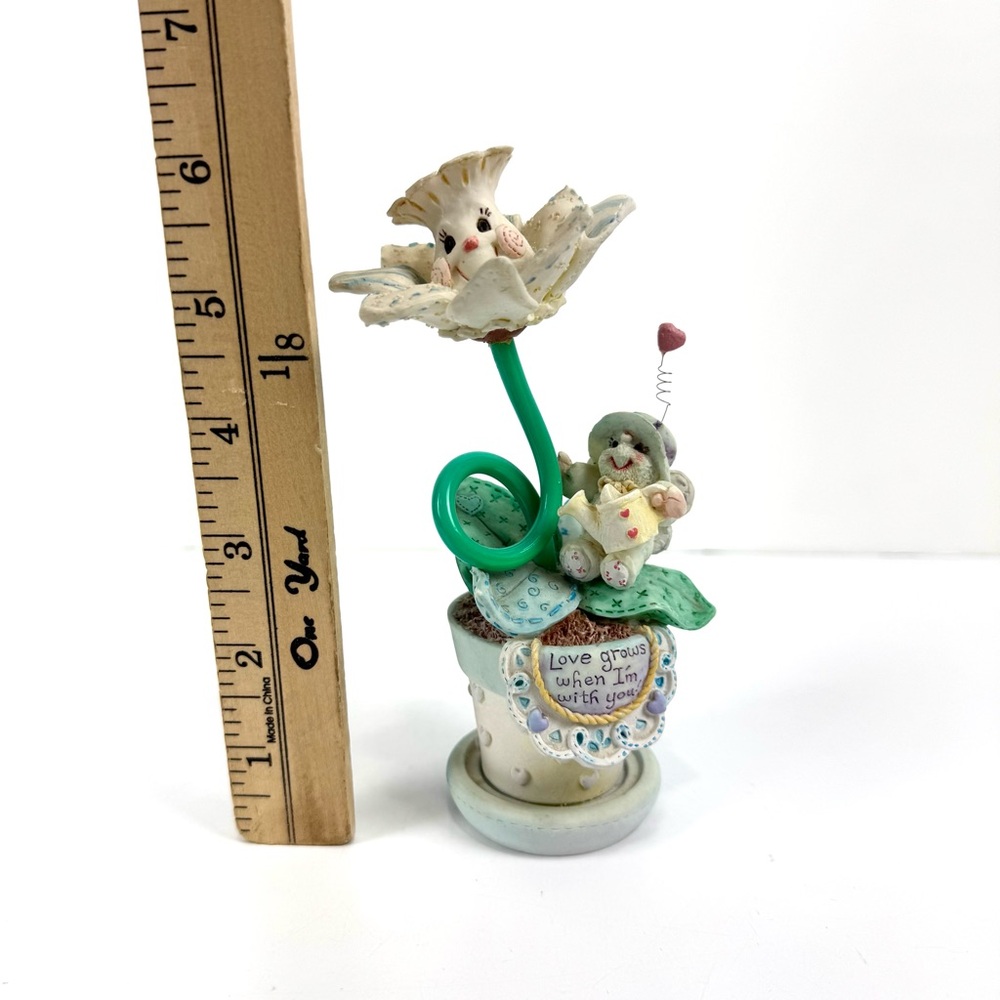 VTG Best Of Buds Love Grows When I’m With You 1995 Enesco Co. by Cindy Kiernicki - Picture 11 of 12